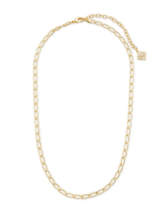 Merrick Chain Necklace in Gold