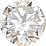 Reeve Mini 14K Yellow Gold Single Stud Earring in White Diamond