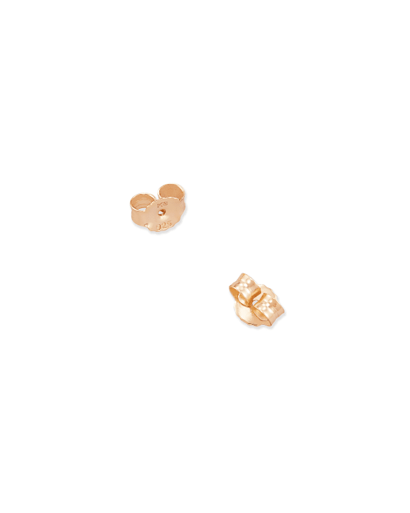 Fine Stud Backs Set Of 2 in 14k Rose Gold