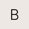 14k Yellow Gold Letter B Charm in White Diamond