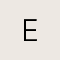 14k Yellow Gold Letter E Charm in White Diamond