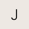 14k Yellow Gold Letter J Charm in White Diamond