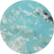 Ida Vintage Gold Band Ring in Variegated Turquoise Magnesite